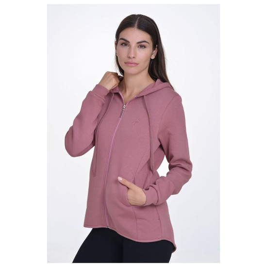 Target Γυναικεία ζακέτα Long Round Hem Jacket Fleece Target Γυναικεία ζακέτα Long Round Hem Jacket Fleece